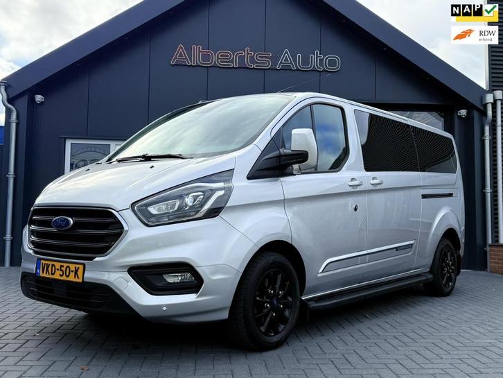 Ford Transit Custom 320 2.0 TDCI L2H1 Platinum Edition DC |, Auto's, Bestelauto's, Bedrijf, Te koop, ABS, Achteruitrijcamera, Airbags