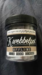 Kwebbelpot offline tijd voor elkaar, Ophalen of Verzenden, Zo goed als nieuw