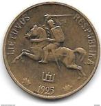 lithuania 10 centu 1925 km 73 xf+/ms60 !!!, Postzegels en Munten, Verzenden, Koningin Beatrix, Losse munt