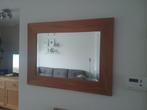 Teakhouten spiegel, Huis en Inrichting, Ophalen of Verzenden, Zo goed als nieuw, Minder dan 100 cm, Rechthoekig