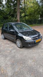 Hyundai Getz 1.1 5DRS 2006 Zwart, Auto's, Voorwielaandrijving, 450 kg, 4 cilinders, Zwart