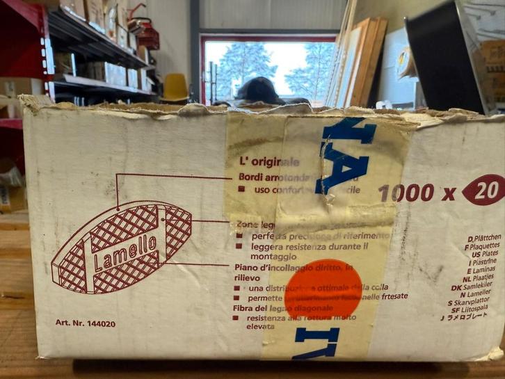 Lamello houtverbindingen, stabiel hechten, hout lijmen, Doe-het-zelf en Verbouw, Gereedschap | Freesmachines, Gebruikt, Elektrisch