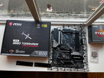 Ryzen 5 5600X, MSI B550, 32GB RAM Set beschikbaar voor biedingen