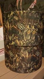 Groene lampenkap, Huis en Inrichting, Lampen | Lampenkappen, Ophalen, Zo goed als nieuw, Rond, 25 tot 50 cm