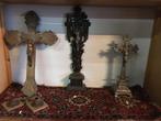 Kruisbeeld, Christus, Maria, altaar, Katholiek, Antiek en Kunst, Antiek | Religie, Ophalen of Verzenden