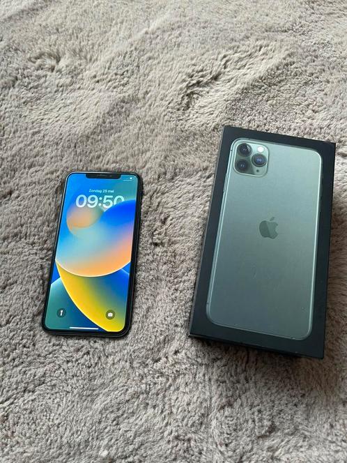 Apple iPhone 11 Pro Max, Telecommunicatie, Mobiele telefoons | Apple iPhone, Gebruikt, 64 GB, iPhone 11 Pro Max, Groen, Ophalen of Verzenden