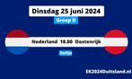 2 Tickets cat2 Nederland - Oostenrijk EK2024, Tickets en Kaartjes, Juni, Losse kaart, Twee personen, Nederlands elftal