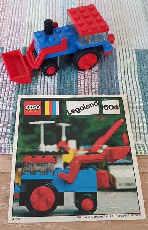 Lego 604 -2 Excavator (ad2), Kinderen en Baby's, Speelgoed | Duplo en Lego, Gebruikt, Lego, Complete set, Ophalen of Verzenden