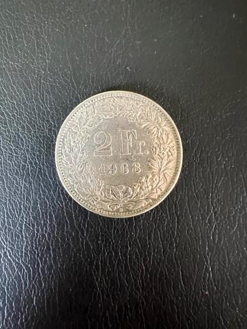 2 frank uit 1968 beschikbaar voor biedingen