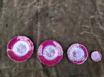 4 stuks Limoges schotels met romantisch decor., Verzenden