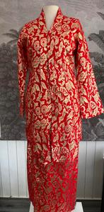 Sarong kebaya S/ 36 rood goud, Kleding | Dames, Ophalen of Verzenden, Zo goed als nieuw, Maat 36 (S), Overige typen