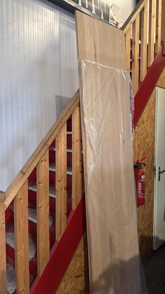 eiken meubelpanelen, lightbeschadigd, zeer zachte prijs, Huis en Inrichting, Tafels | Eettafels, Gebruikt, 50 tot 100 cm, 200 cm of meer