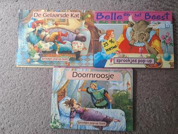 Partij - Pop-up kinderboeken - 8 stuks beschikbaar voor biedingen