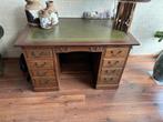 Antiek Bureau met Groen Leder Inleg, Ophalen, Gebruikt, Bureau