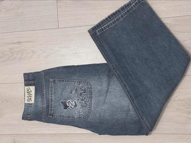 Derschutze jeans maat 32, Kleding | Heren, Spijkerbroeken en Jeans, Zo goed als nieuw, Overige jeansmaten, Blauw, Ophalen