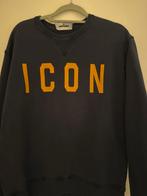 Dsquared2 Icon Trui - XS, Verzenden, Zo goed als nieuw, Maat 34 (XS) of kleiner, Blauw