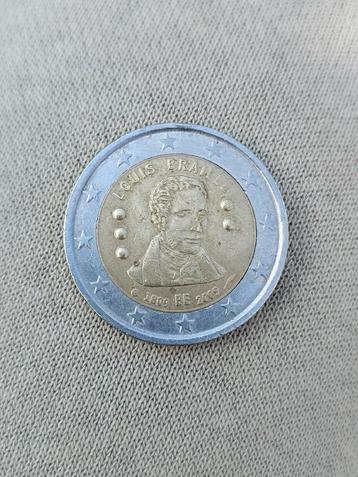 2 euro munt Louis braille 1809 2009 beschikbaar voor biedingen