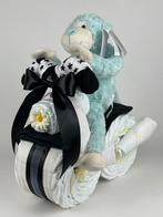 Luiertaart motor luiermotor jongen meisje aap groen, Kinderen en Baby's, Ophalen of Verzenden, Nieuw, Kraamcadeau