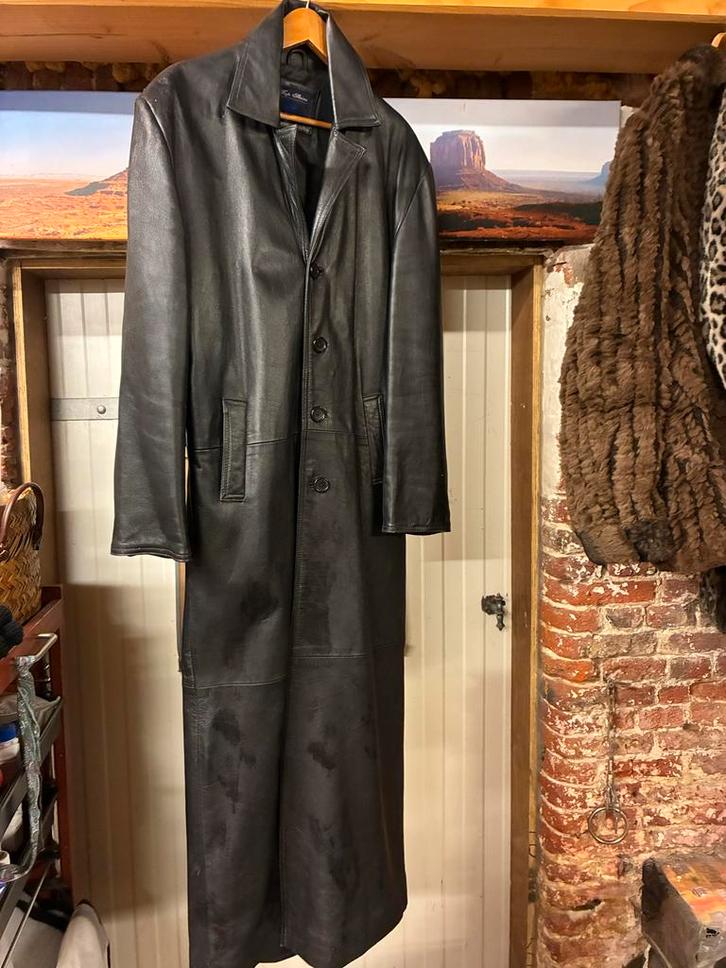 Top Skin Leren Jas & Broek - Gothic/Western Stijl, Kleding | Heren, Jassen | Zomer, Zo goed als nieuw, Maat 56/58 (XL), Zwart