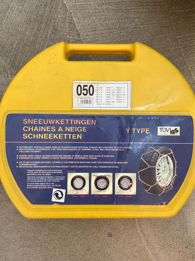 Sneeuwkettingen y type 050, Auto diversen, Sneeuwkettingen, Ophalen, Nieuw