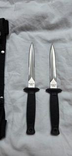 Werpmessen met Schede - Stainless Steel, Verzamelen, Militaria | Algemeen, Ophalen of Verzenden, Overige soorten, Overige gebieden