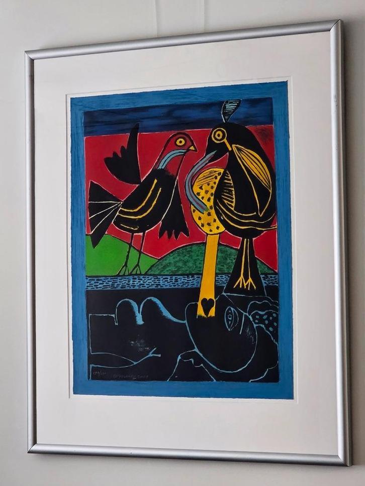 Corneille - Venus sens Dessus - Handgesigneerd - 2001, Antiek en Kunst, Kunst | Litho's en Zeefdrukken, Ophalen of Verzenden