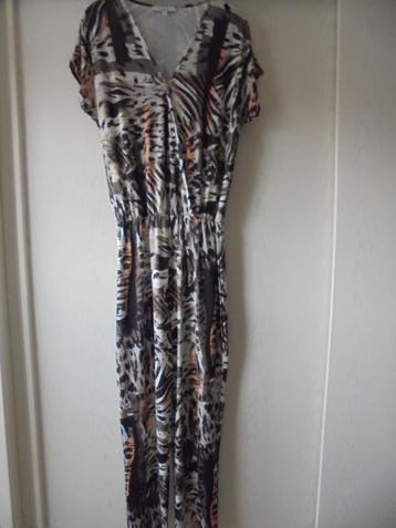 N94 Zwart bruin bonte jumpsuit ENJOY maat L beschikbaar voor biedingen
