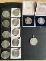 JULIANA 13 X TIEN GULDEN   FOT/ADV, Postzegels en Munten, Munten | Nederland, Koningin Juliana, Setje, Zilver, Ophalen of Verzenden