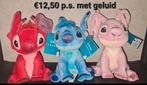 3 stitch knuffels, Ophalen of Verzenden, Overige typen