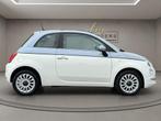 Fiat 500 1.0 Hybrid Dolcevita 2022 BICOLORE | Panoramadak |, Gebruikt, 4 cilinders, 4 stoelen, Leder en Stof