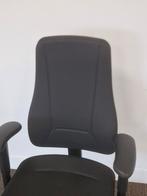 (Zeer) degelijke Interstuhl bureaustoel geheel zwart, Huis en Inrichting, Bureaustoelen, Zwart, Ophalen of Verzenden, Zo goed als nieuw