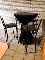 Statafel met mooie krukken, Ophalen of Verzenden, Zo goed als nieuw