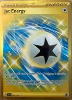 Pokemon Kaart - Jet Energy Gold Secret Rare, Hobby en Vrije tijd, Verzamelkaartspellen | Pokémon, Ophalen, Zo goed als nieuw, Losse kaart