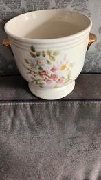 Vintage bloempot, Ophalen, Rond, Aardewerk, Minder dan 40 cm
