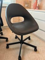 IKEA Bureaustoel  ELDBERGET/ MALSKÄR, Huis en Inrichting, Bureaustoelen, Ophalen, Gebruikt, Zwart, Bureaustoel