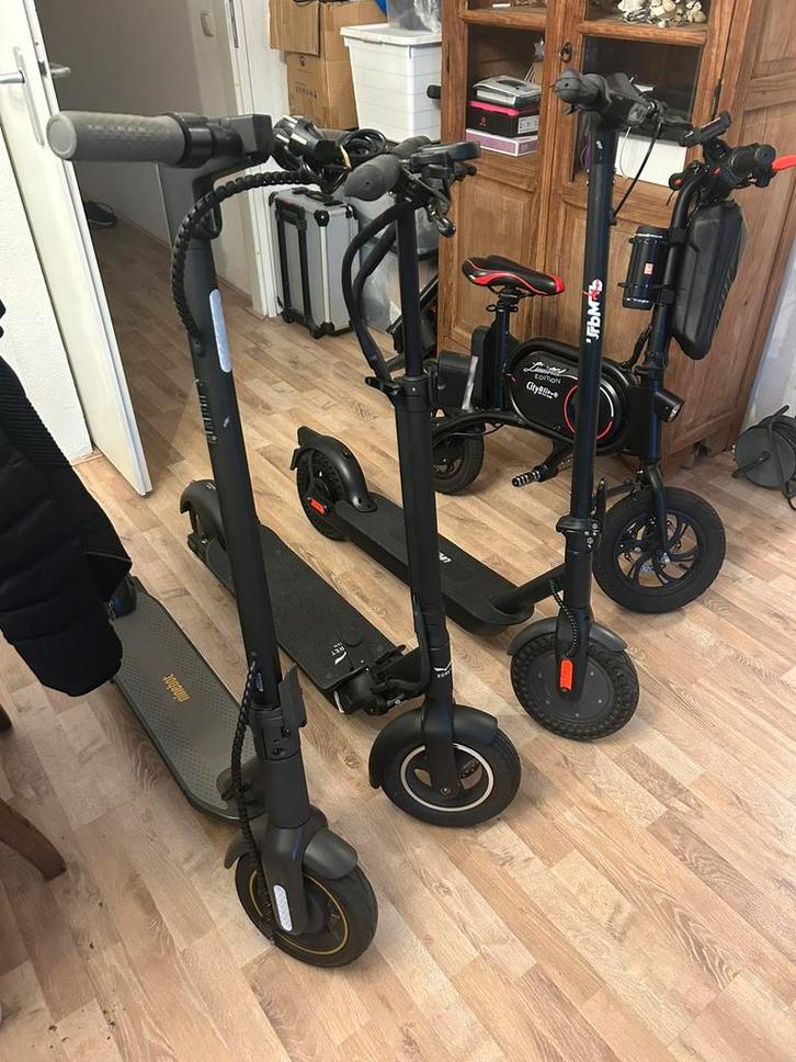 4x elektrische steps tekoop!, Fietsen en Brommers, Steps, Zo goed als nieuw, Elektrische step (E-scooter), Ophalen