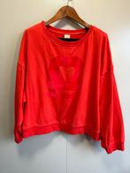 H&M korte rode Amour Trui - Maat 2XL 50 52, Kleding | Dames, Grote Maten, H&M, Trui of Vest, Ophalen of Verzenden, Zo goed als nieuw