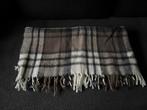 Plaid grijs bruin aardetinten 130x170 zgan, Ophalen of Verzenden, Zo goed als nieuw