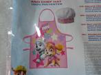 Paw Patrol Skye Kinderschort en Kokmuts - Roze– nieuw, Ophalen of Verzenden, Nieuw