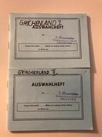 2 nette rondzendboekjes Griekenland, Ophalen of Verzenden, Griekenland, Gestempeld
