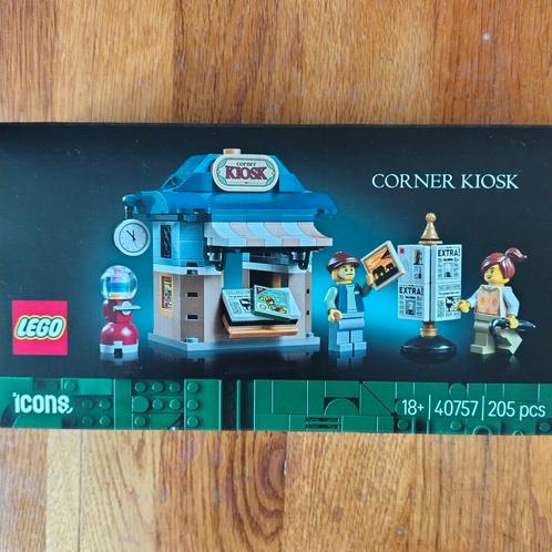 LEGO 40757 Corner Kiosk – Nieuw & sealed – Icons 18+, Kinderen en Baby's, Speelgoed | Duplo en Lego, Nieuw, Lego, Complete set