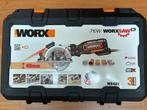 WORX Mini handcirkelzaag XL WX427 - vermogen 710W, Doe-het-zelf en Verbouw, Gereedschap | Zaagmachines, Gebruikt, Cirkelzaag, WORX