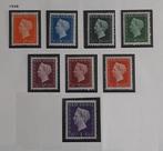 1948 Nederlands Indië Koningin Wilhelmina Hartz Nvph 337-344, Ophalen, Postfris, Nederlands-Indië