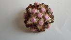 vintage broche, Met edelsteen, Gebruikt, Ophalen of Verzenden