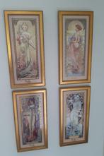 Mucha, Goebel Porselein, Limited Editions, 4 seasons., Ophalen of Verzenden