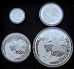 Set 2023 Noah's Ark  zilver 1, 5, 10 oz en de kilo munt, Postzegels en Munten, Ophalen of Verzenden, Zilver