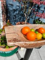 Mooie geleefde houten fruitschaal/ fruit bak, Antiek en Kunst, Ophalen of Verzenden