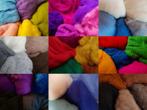Assorti gekaarde wol, merino viltwol, natvilten, naaldvilten, De meern, Nieuw, Ophalen of Verzenden, Los Vilt