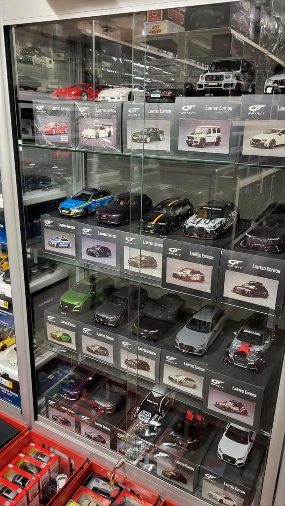 GT Spirit Audi RS6, RS7, RS3, RSQ8, Brabus Rocket 900, etc., Hobby en Vrije tijd, Modelauto's | 1:18, Zo goed als nieuw, Auto