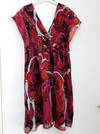 ZOI Women / Shoeby jurk fuchsiaroze / oranje / zwart XXL 46, Zwart, Maat 46/48 (XL) of groter, Ophalen of Verzenden, Zo goed als nieuw